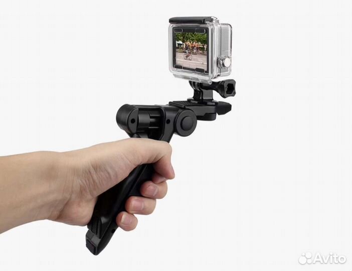 Крепление штатив монопод для экшн камеры новое