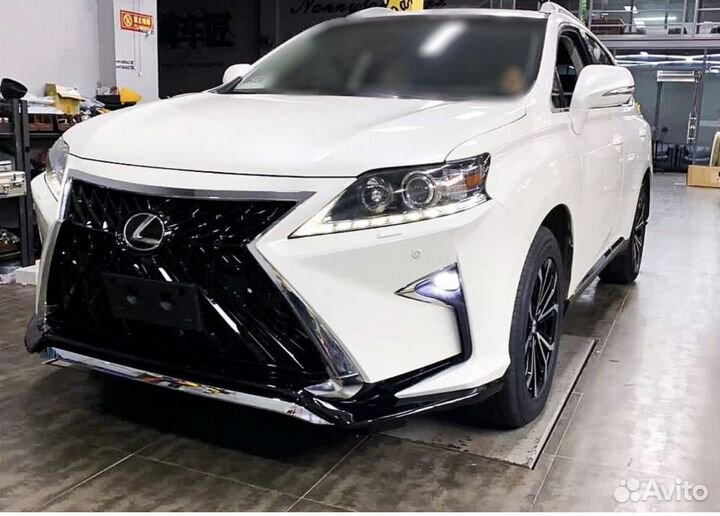 Lexus RX 2009-2014 Бампер Стиль 2017+ TRD A6NY3