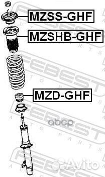 Опора переднего амортизатора mazda 6 GH 2008-2013