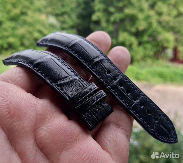 Ремешок из кожи крокодила для Longines