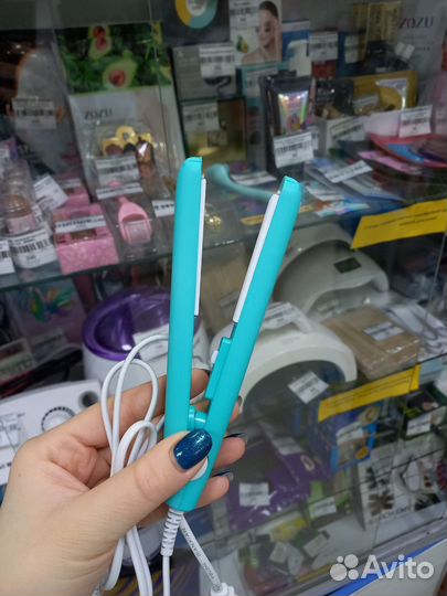 Плойка гафре для волос дорожная