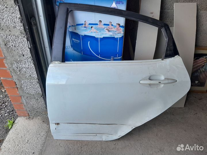 Дверь задняя левая kia rio 3 седан