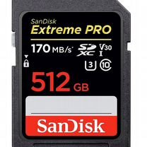 Новая sandisk 512Gb Extreme Pro sdxc Карта памяти