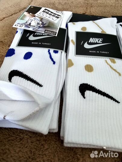 Nike Носки мужские хлопок упаковка 10 пар