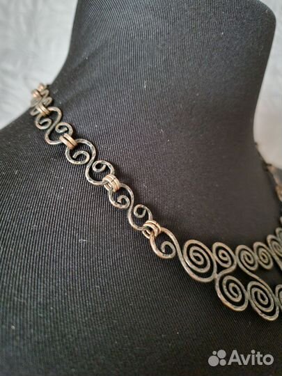 Колье винтаж бижутерия