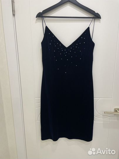 Бархатное платье 46 48
