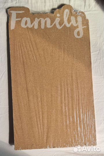 Пробковая доска для фото и записей