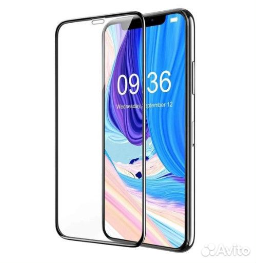 Защитное стекло 3D с сеточкой XS Max/11ProMax