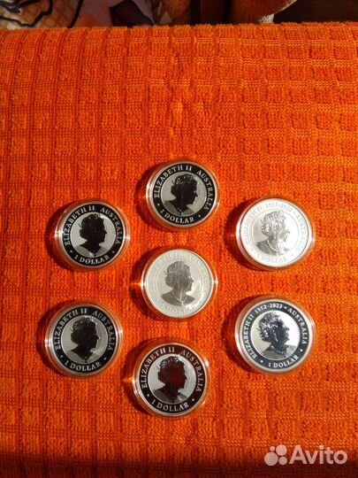 Австралия 2020- 2023г Кукабарра, Клинохвостый орёл