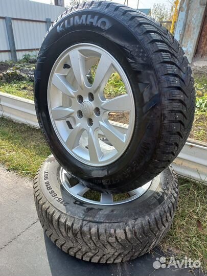 Колеса зимние на дисках субару
