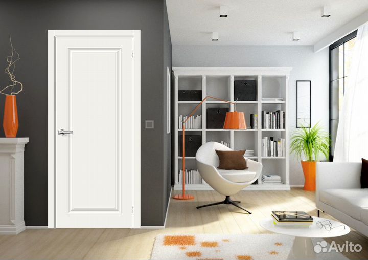 Межкомнатные двери белые