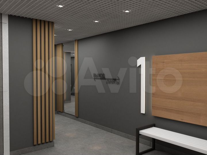 2-к. квартира, 61,4 м², 9/15 эт.