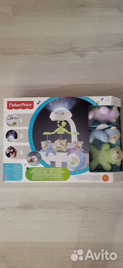 Мобиль на кроватку fisher price