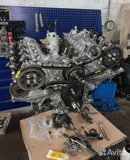 Двигатель 1VD / toyota Land Cruiser 200 4.5 D AT