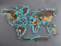 Карта мира (многоуровневая)