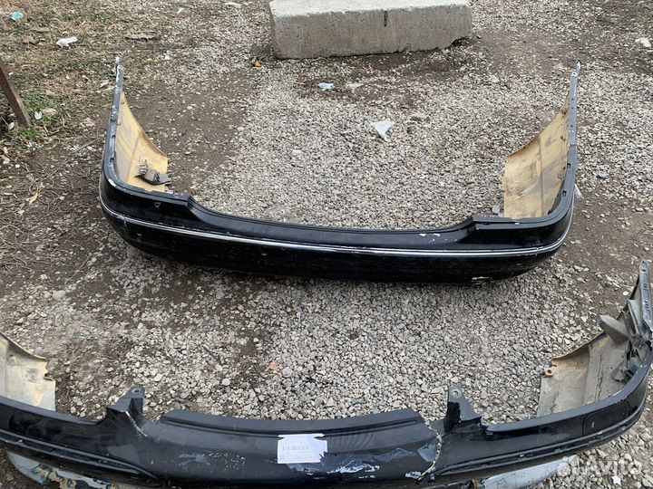 Бампер задний амг на 220 рест