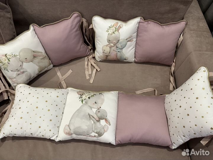 Бортики в кроватку