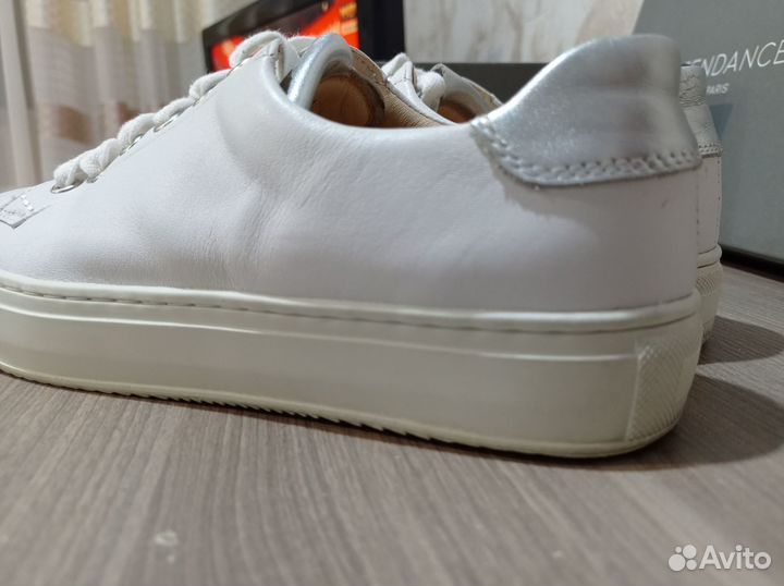 Кеды женские 37 размер натуральная кожа бу