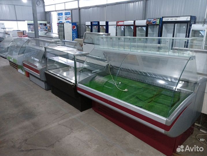 Холодильная витрина б/у с гарантией