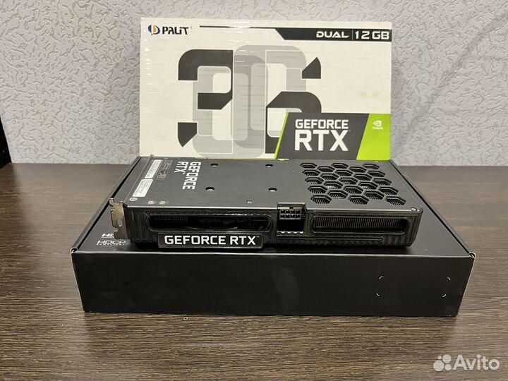 Видеокарта Palit Geforce RTX dual 12gb