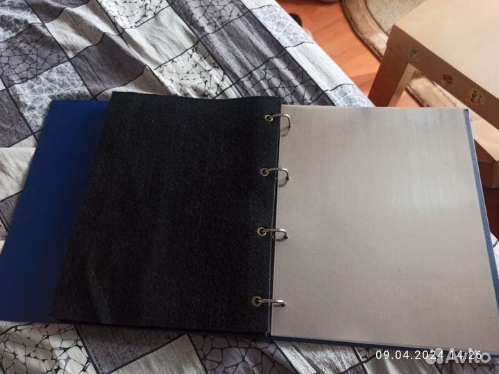 Альбом-папка на кольцах для значков гранд grand