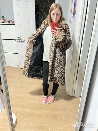 Леопардовая шуба