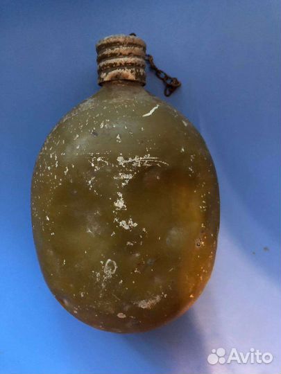 Фляжка старинная военная