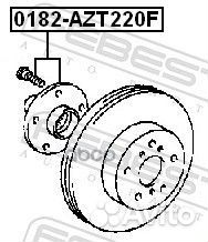 Ступица колеса перед прав/лев 0182AZT220F F