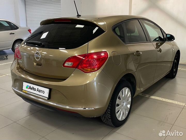 Opel Astra 1.6 AT, 2013, 93 110 км