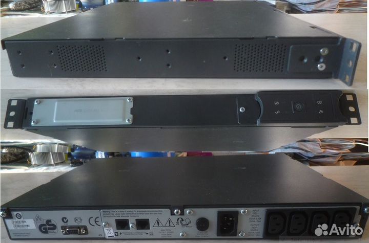 Ибп APC Smart-UPS SC450RMI1U новые аккумуляторы