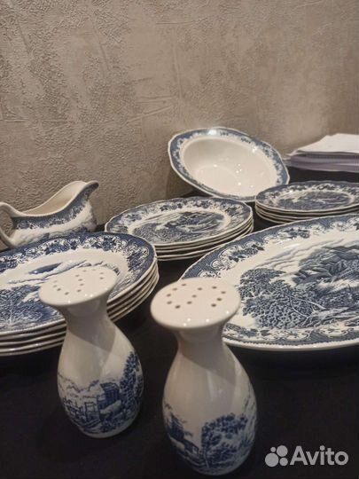 Сервиз столовый фарфор Япония винтаж matsumura