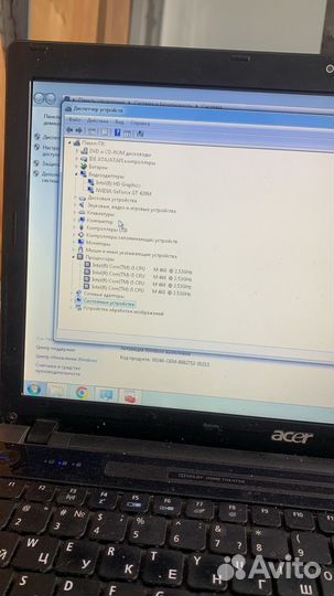 Продам ноутбук Acer Aspire 5745G на разбор/запчаст