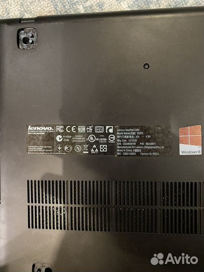 Ноутбук lenovo