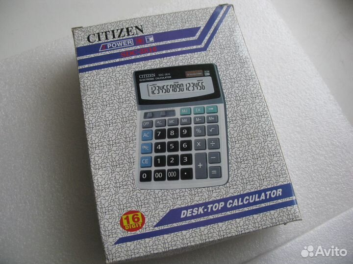 Калькуляторы Citizen