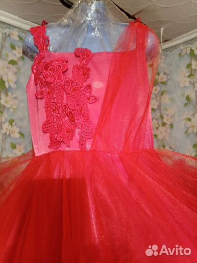 Детское платье облако