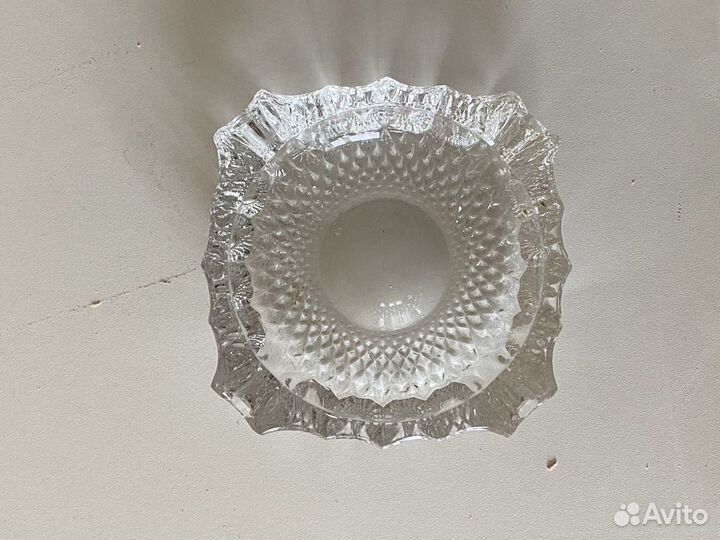 Пепельница хрустальная СССР