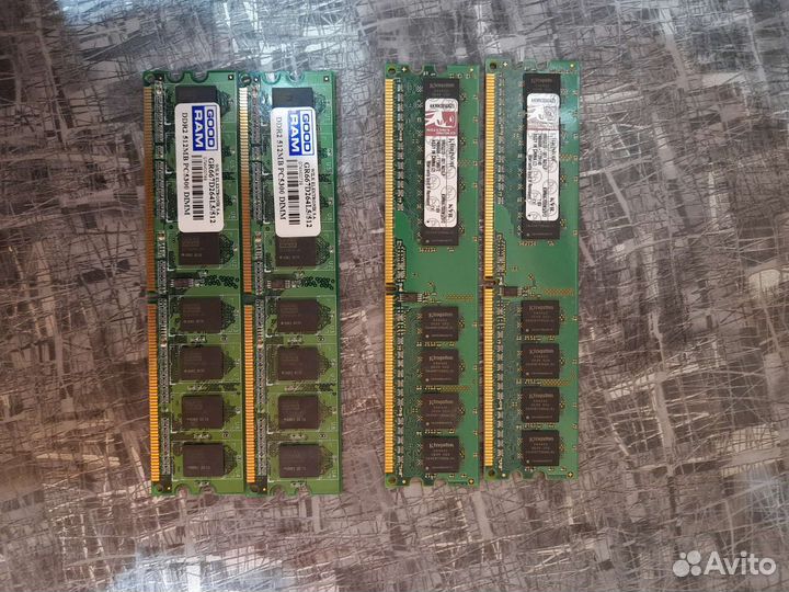 Оперативная память ddr2 512мб