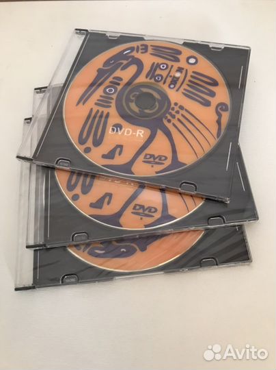 Диски DVD-R 3 шт