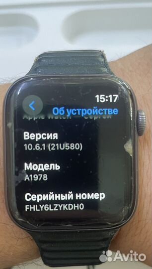 Часы apple watch 4 44 mm