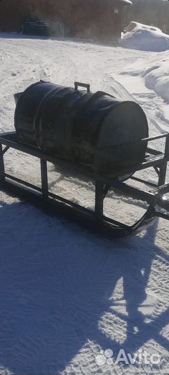 Сани к снегоходу