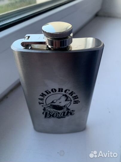 Фляжка из нержавейки