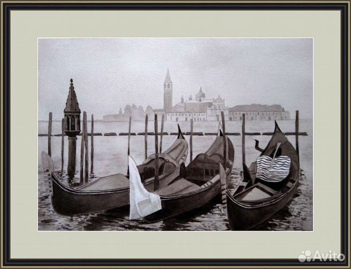 Картина акварелью 