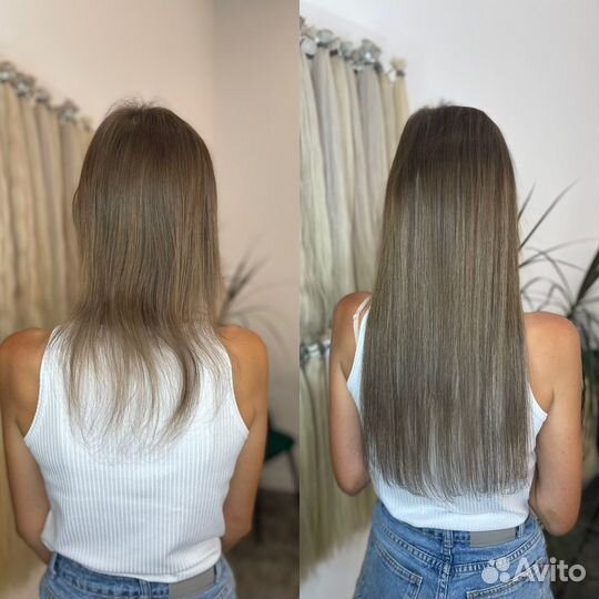 Капсульное наращивание волос