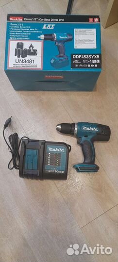 Аккумуляторная дрель шуруповерт makita 18v
