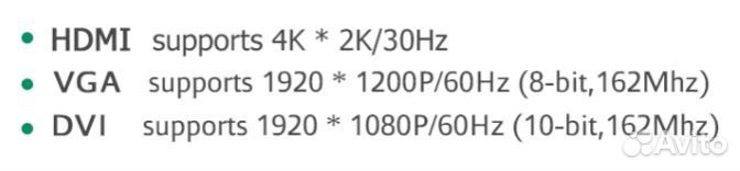 Адаптер DP to hdmi,DVI,VGA