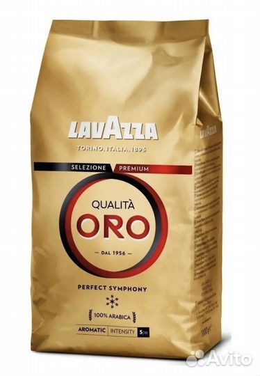 Кофе в зернах lavazza oro 1 кг