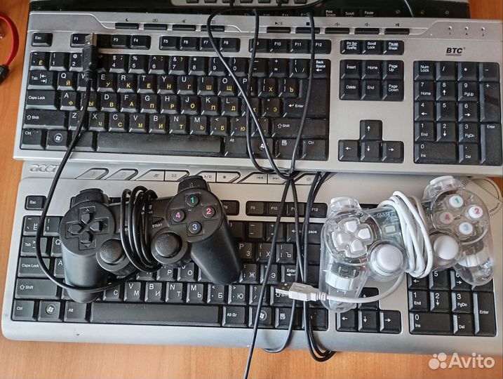 Клавиатуры, геймпады