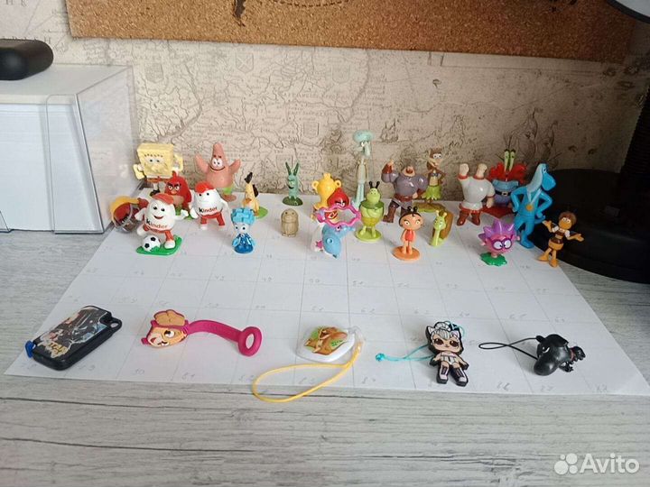 Игрушки из киндера