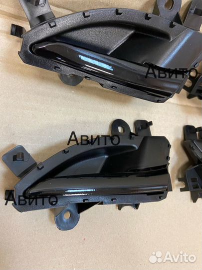 Ручки открывания двери Лада Веста черный лак