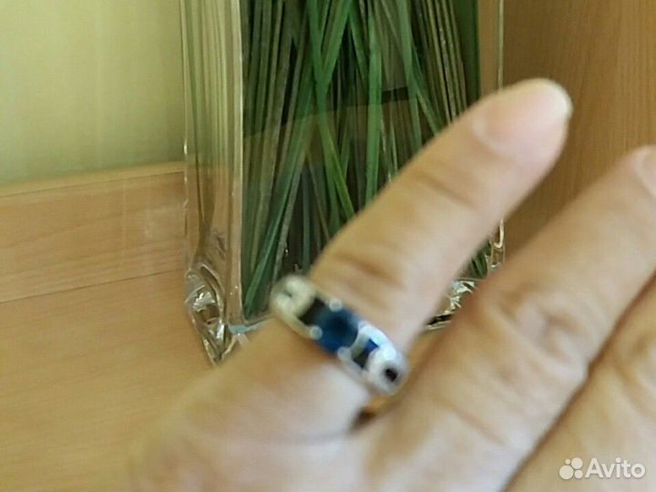 Серебряный комплект новый